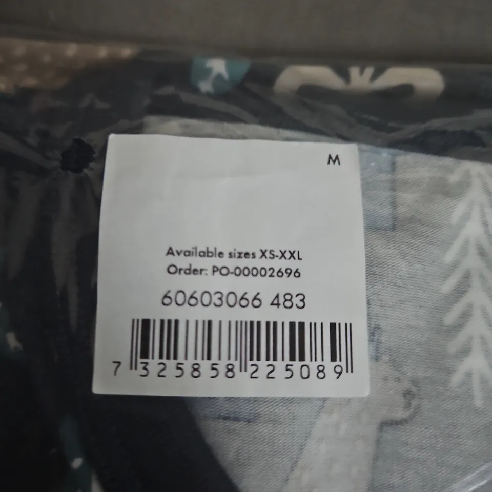 POLARN O. PYRET KIDS' CHRISTMAS PRINT CLOTHING – SIZE M