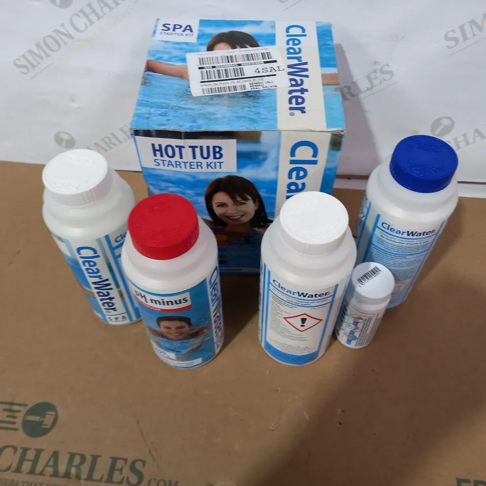 CLEARWATER HOT TUB STARTER KIT RRP £34.99