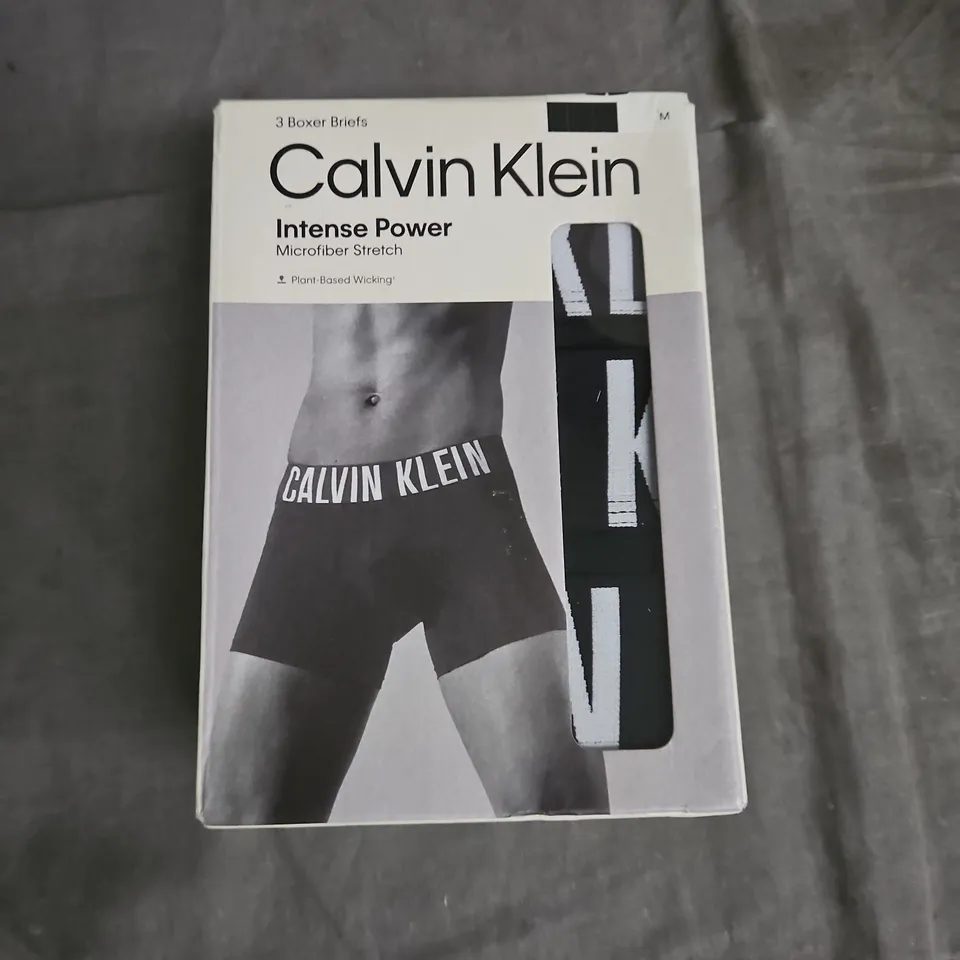 CALVIN KLEIN INTENSE POWER BOXER BRIEFS – 3 PACK 
