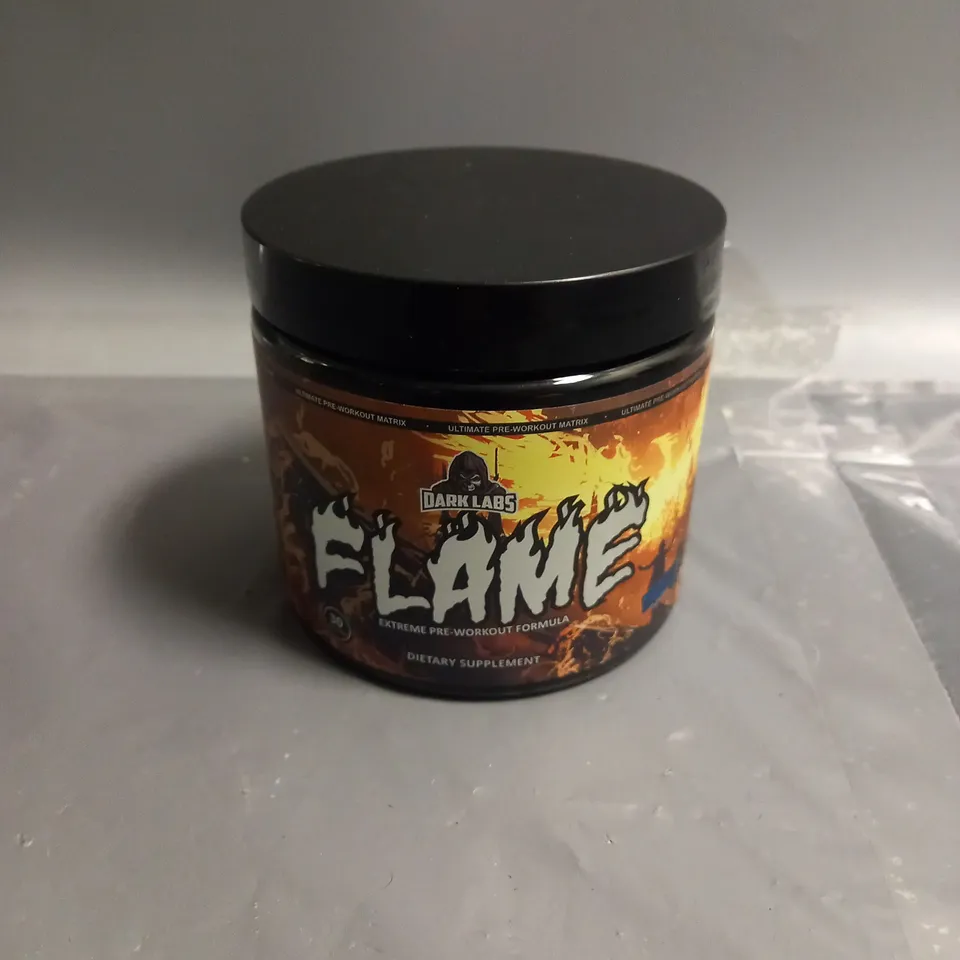 DARK LABS FLAME EXTREME PRE-WORKOUT FOMULA IN BLUEBERRY LEMONADE 30 SERVINGS 