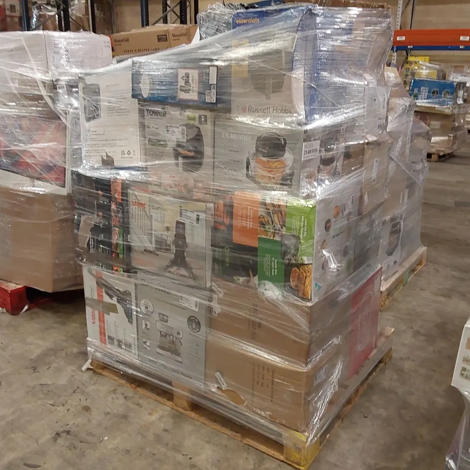 PALLET OF APPROXIMATELY 27 UNPROCESSED RAW RETURN HOUSEHOLD AND ELECTRICAL GOODS TO INCLUDE;