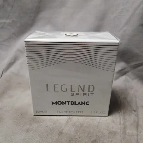 BOXED AND SEALED MONT BLANC LEGEND SPIRIT 50ML 