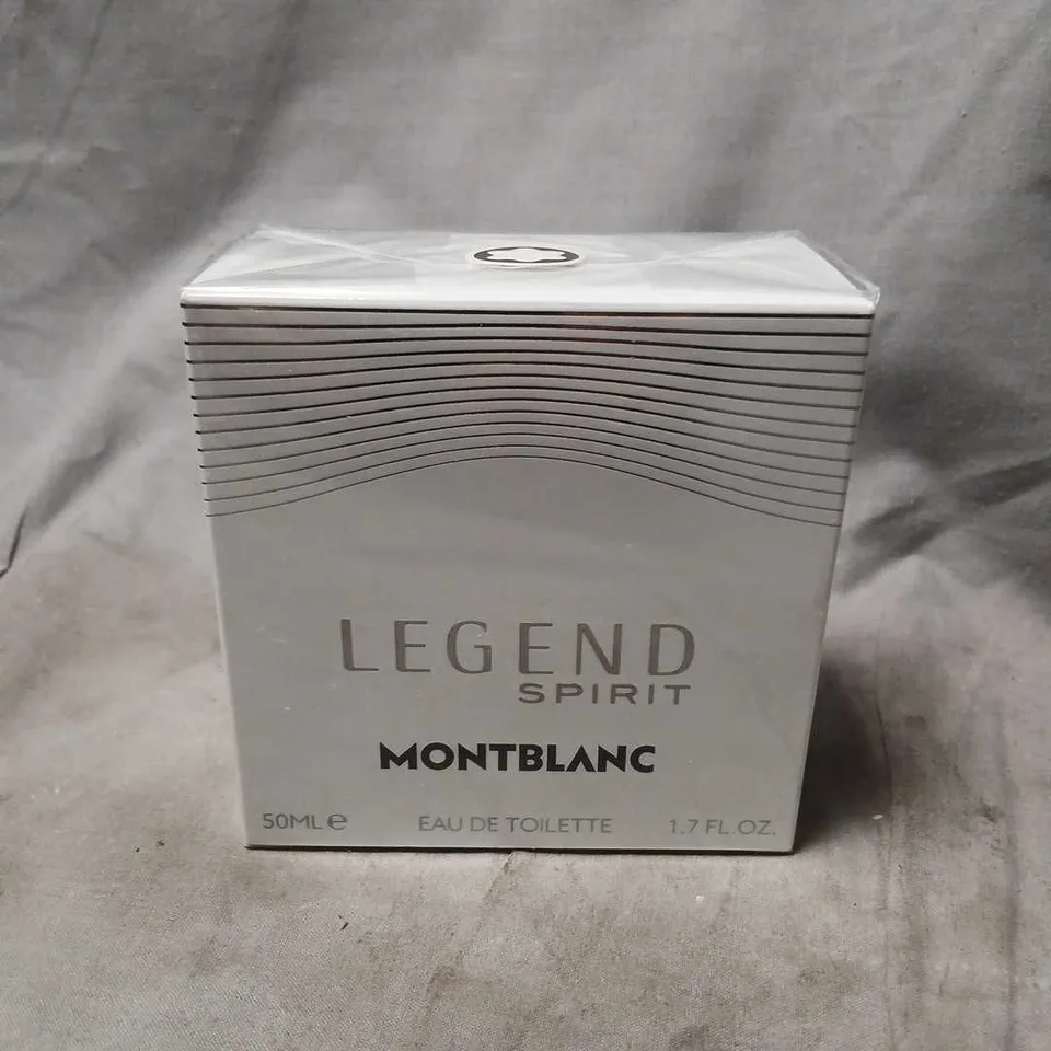 BOXED AND SEALED MONT BLANC LEGEND SPIRIT 50ML