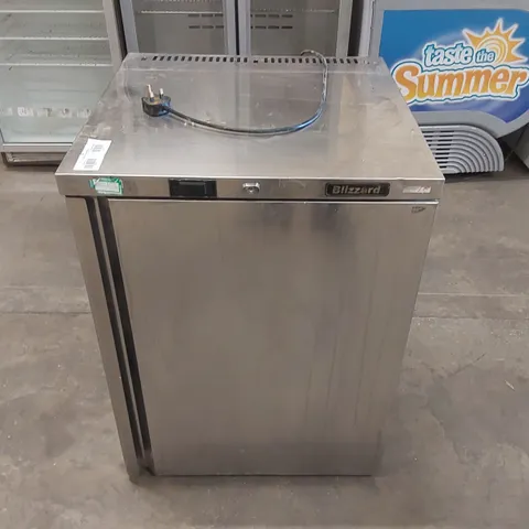 BLIZZARD UCR140 - COMMERCIAL UNDERCOUNTER FRIDGE - STAINLESS STEEL