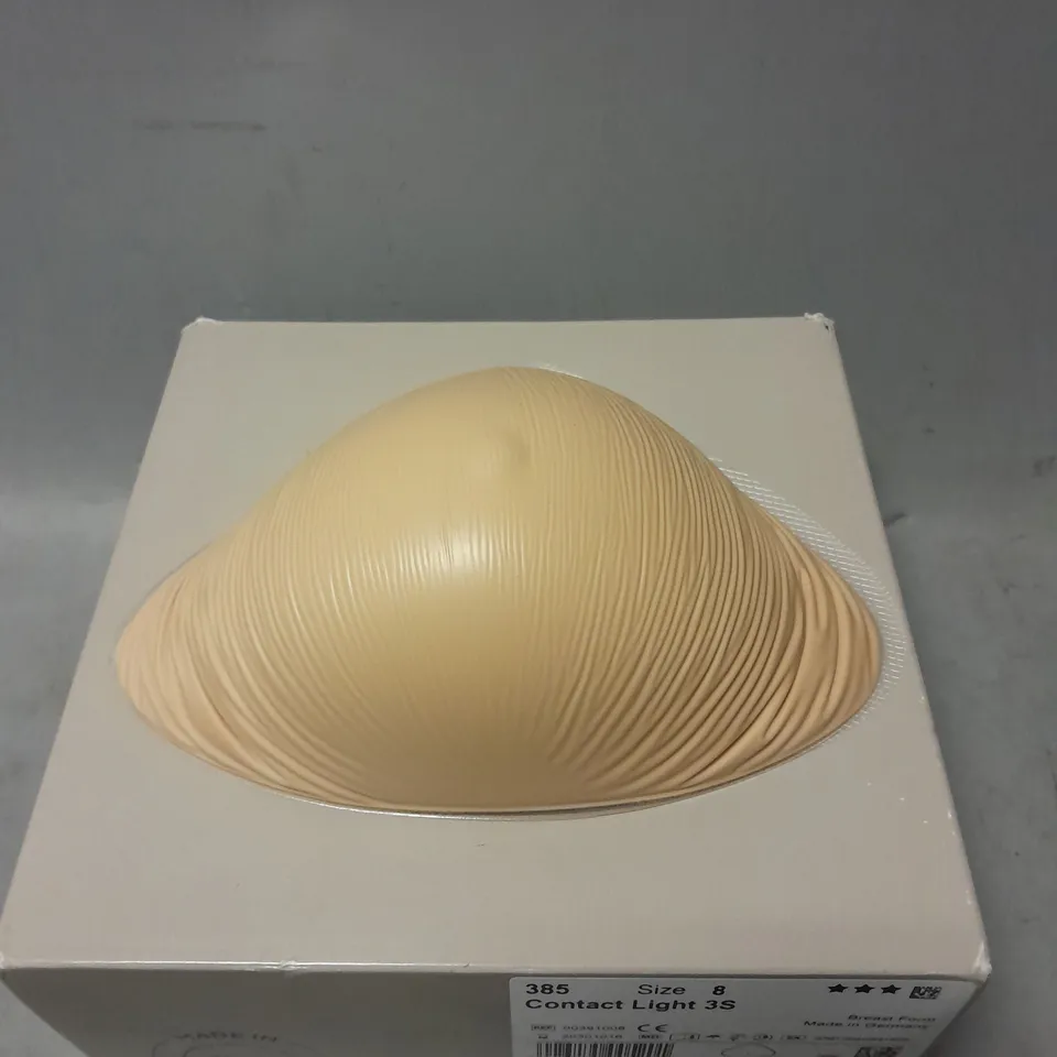 AMOENA CONTACT LIGHT 3S BREAST FORM SIZE 8
