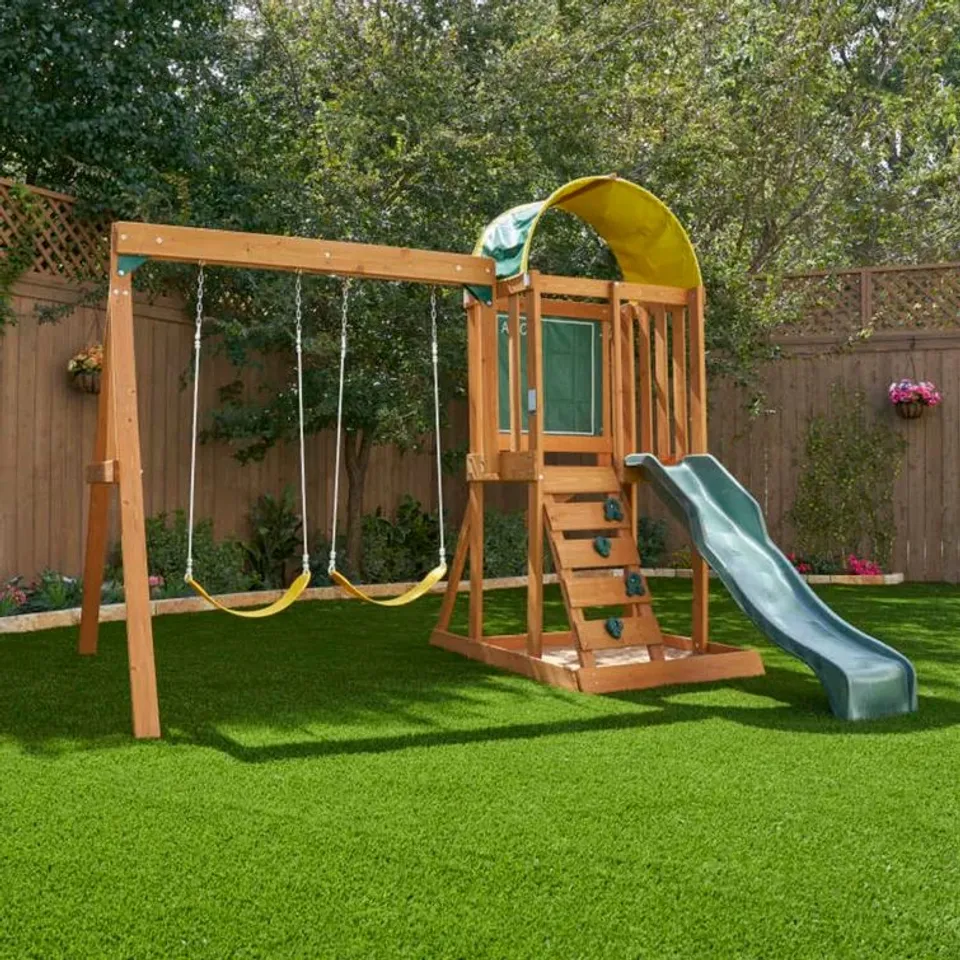 BOXED KIDCRAFT SWING SET WITH 2 SWINGS
