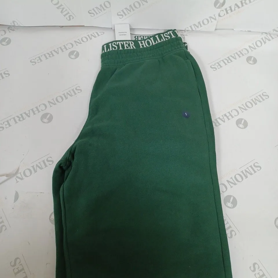 HOLLISTER FLEECE TRACKSUIT BOTTOMS SIZE S