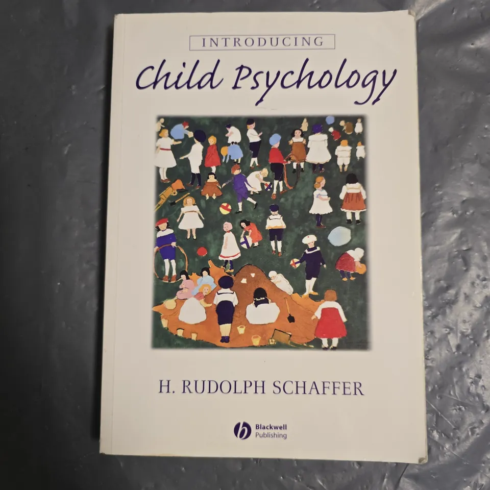 INTRODUCING CHILD PSYCHOLOGY BY H.RUDOLPH SCHAFFER