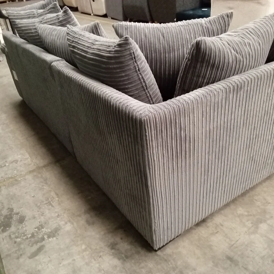 AMALFI SCATTER-BACK FABRIC LEFT HAND CORNER CHAISE SOFA RRP £949