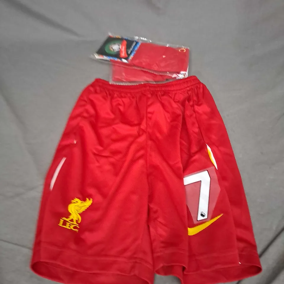 LIVERPOOL FC HOME KIT WITH MUSA 7 SIZE 24