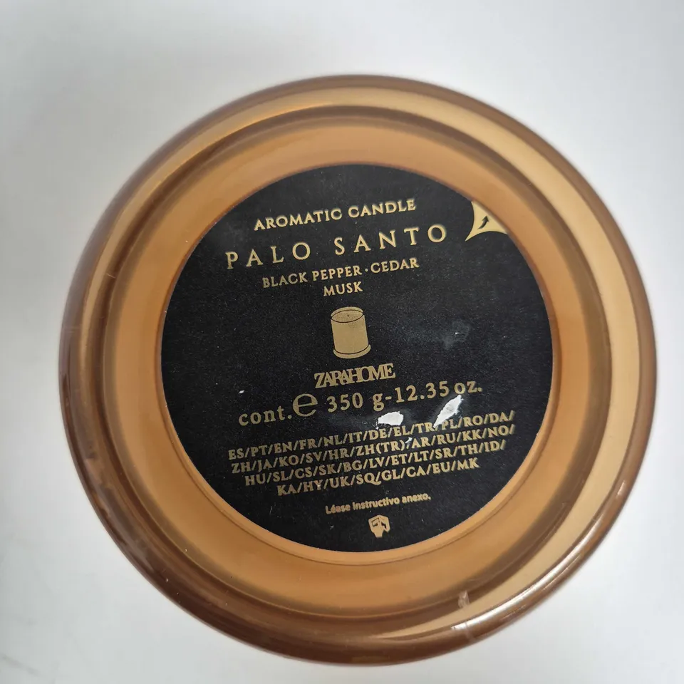 ZARA HOME PALO SANTO AROMATIC CANDLE – 350 G