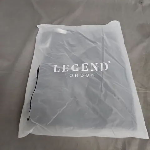 LEGEND LONDON PLAIN STRETCH TROUSERS - NAVY, SIZE 32 (MEN)