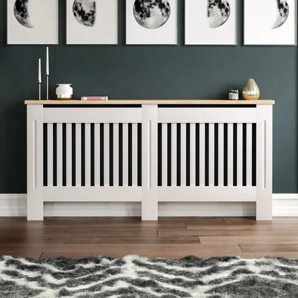 BEACSFIELD RADIATOR COVER SIZE 80CM H X 105CM W 
