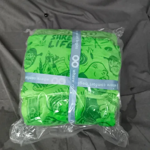 SEALED OODIE OVERSIZED HOODED BLANKET - SHREK