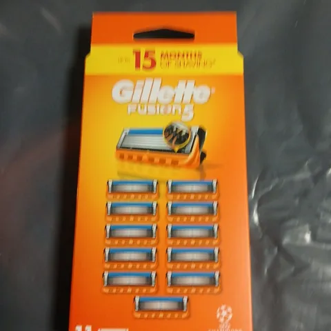 GILLETTE FUSION RAZOR CARTRIDGES – X11