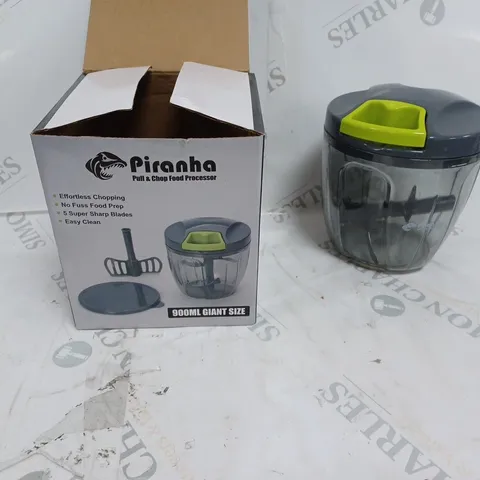 PIRANHA PULL & CHOP FOOD PROCESSOR X4