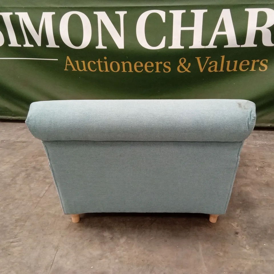 LPD HOME PLUMPTON CHAIR, DUCK EGG BLUE WEAVE