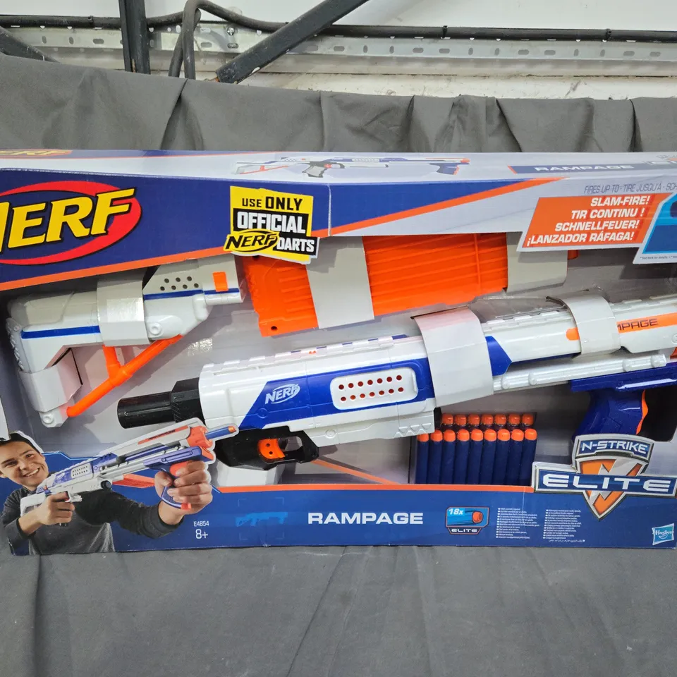 NERF SLAM FIRE RAMPAGE  - N STRIKE ELITE GUN