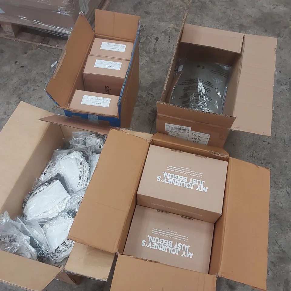 PALLET CONTAINING APPROXIMATELY 300x BRAND NEW DESIGNER CLOTHING ITEMS AND SHOES INCLUDING SIMPLY BE SANDALS, ANTHOLOGY SANDALS, PRETTY SECRETS BRAS, SIMPLY BE PARKA ECT