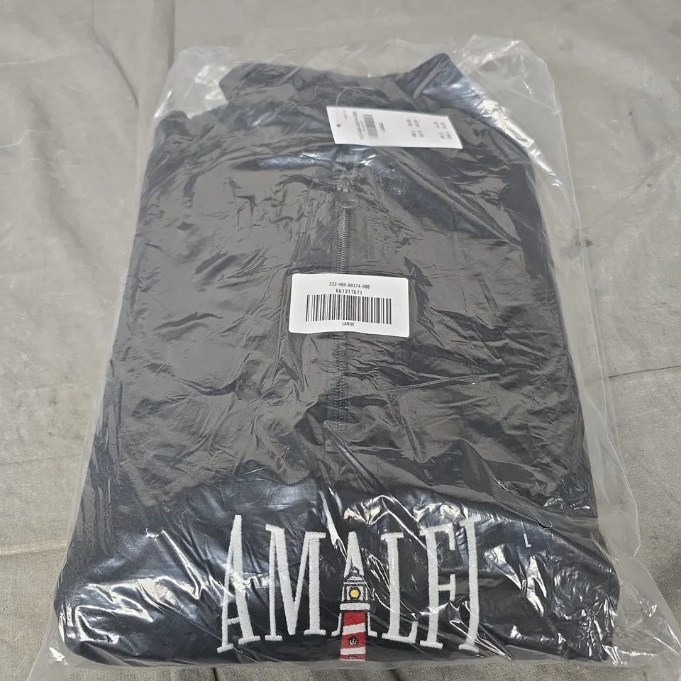 HOLLISTER BLACK HOODIE SIZE L