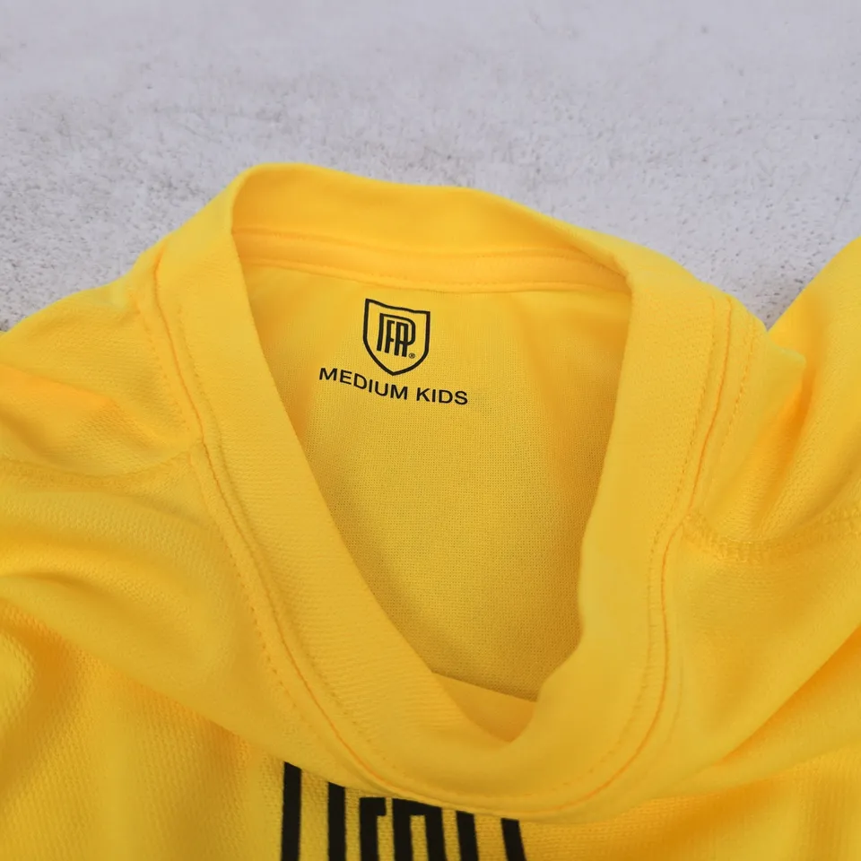 PRO FOOTBALL ACADEMY MEDIUM KIDS YELLOW T SHIRT