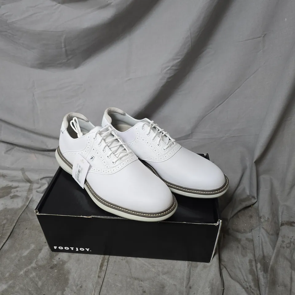 FOOTJOY WHITE GOLF SHOES BOXED SIZE 9
