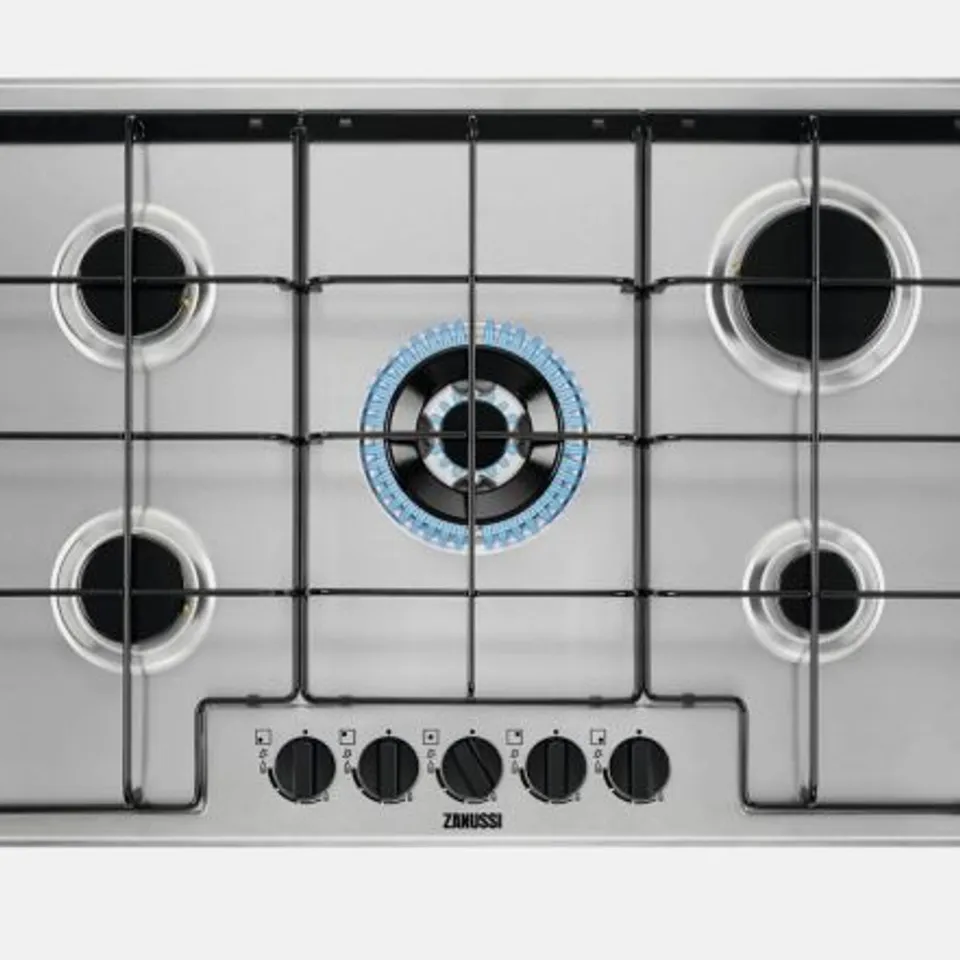 ZANUSSI ZGNN752X 5 BURNER GAS HOB