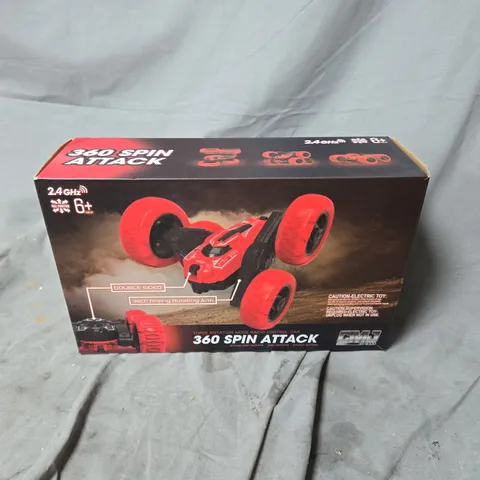 BOXED CMJ RC CARS 360 SPIN ATTACK TOY CAR