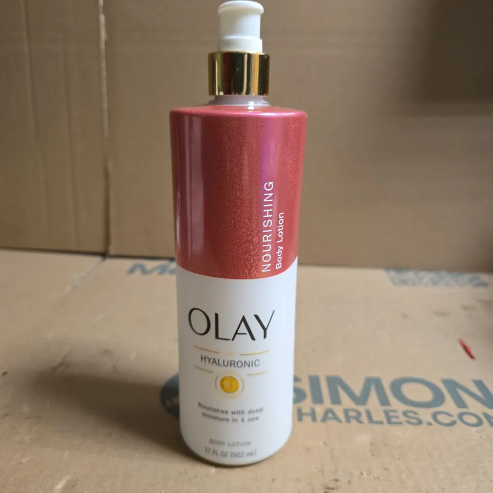 OLAY HYALURONIC NOURISHING BODY LOTION 500 ML