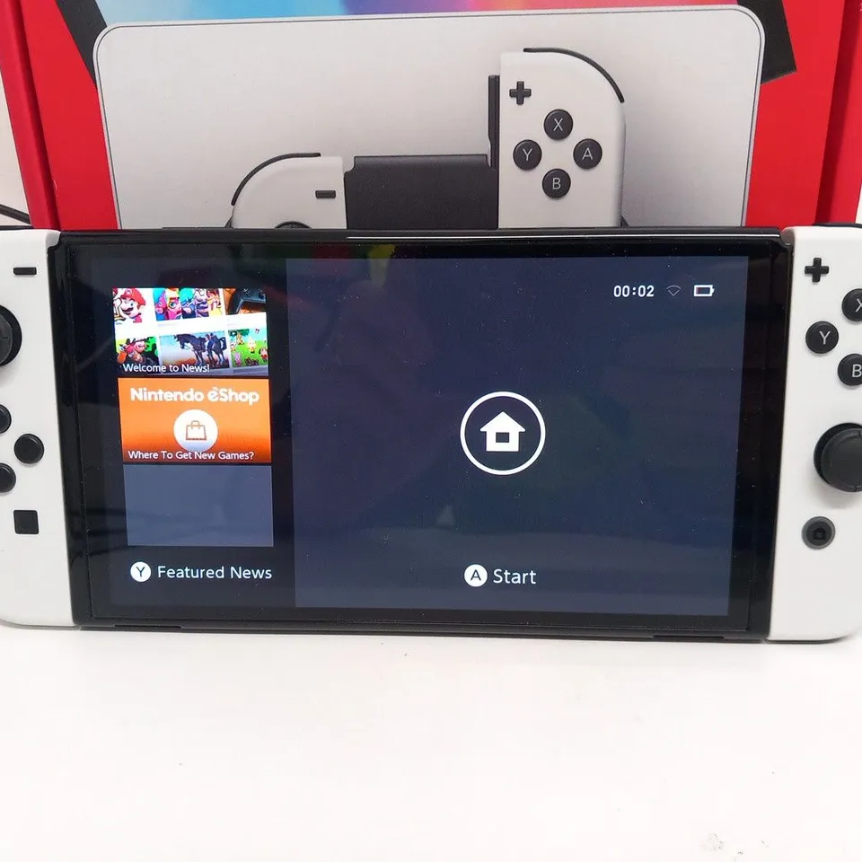 BOXED NINTENDO SWITCH OLED MODEL
