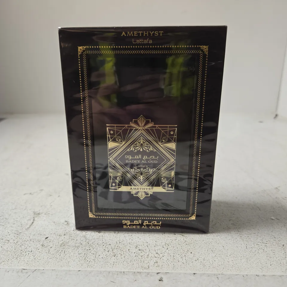 AMETHYST LATTAFA BADEE AL OUD 100ML BOXED SEALED