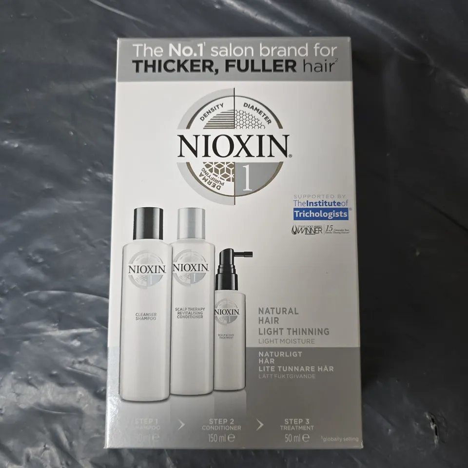 NIOXIN NATURAL HAIR LIGHT THINNING LIGHT MOISTURE KIT