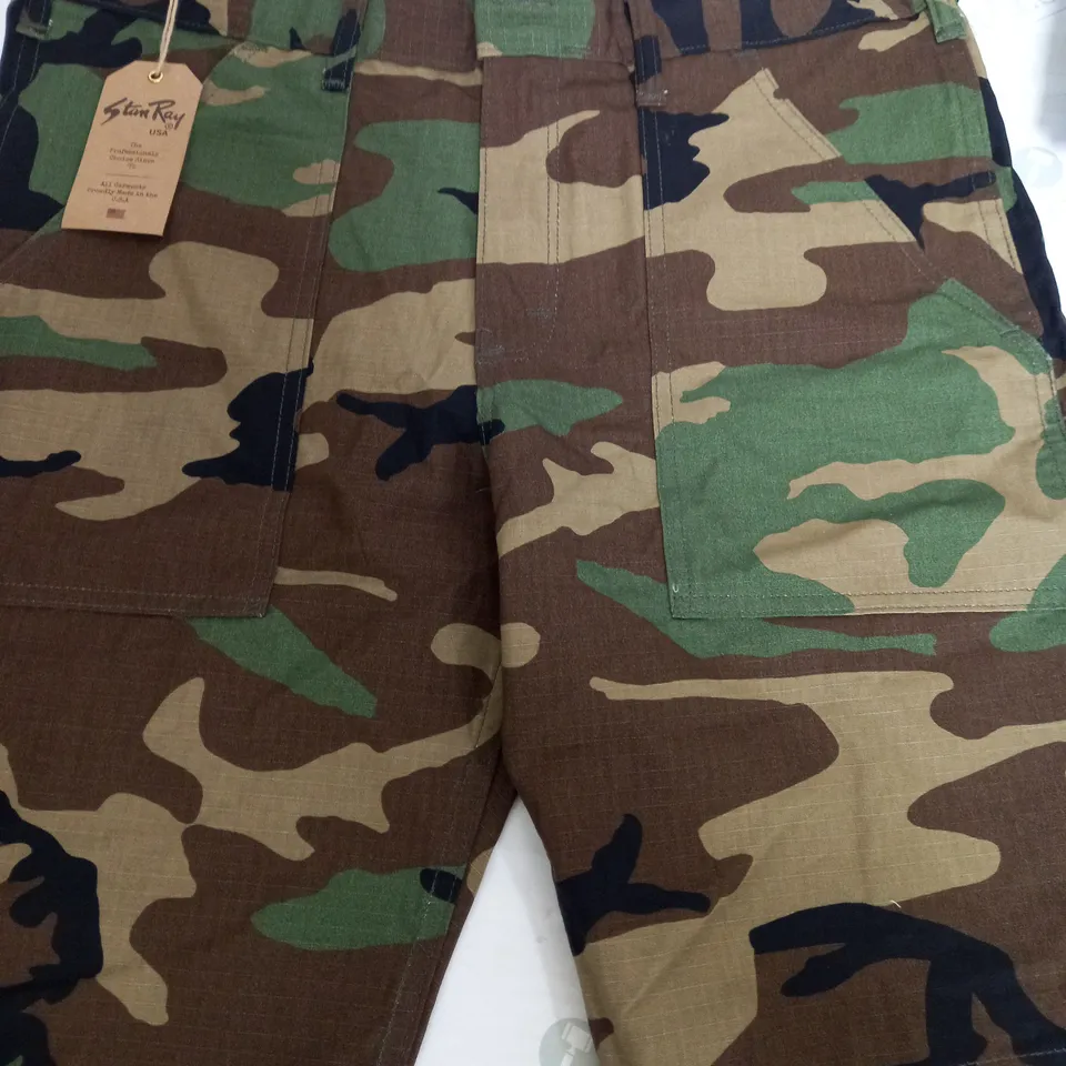 STAN RAY RATIGUE SHORT 36 WOODLAND CAMO - SIZE UNSPECIFIED 