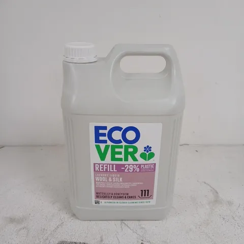 ECOVER REFILL -29% LAUNDRY LIQUID WOOL & SILK (5L)