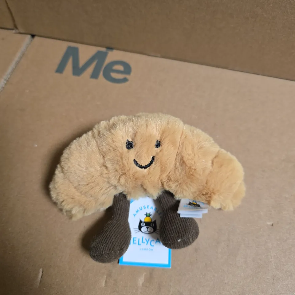 JELLYCAT AMUSEABLE CROISSANT BAG CHARM 