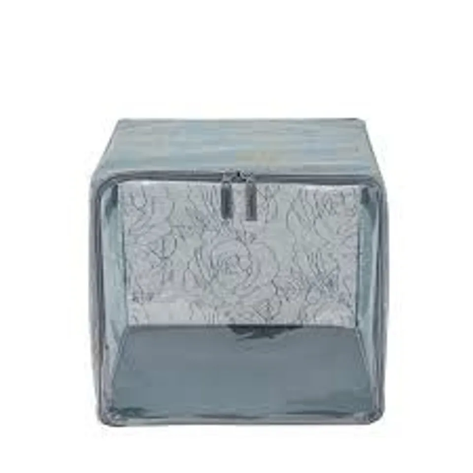 PERIEA SET OF 4 PRINTED COLLAPSIBLE STORAGE CUBES