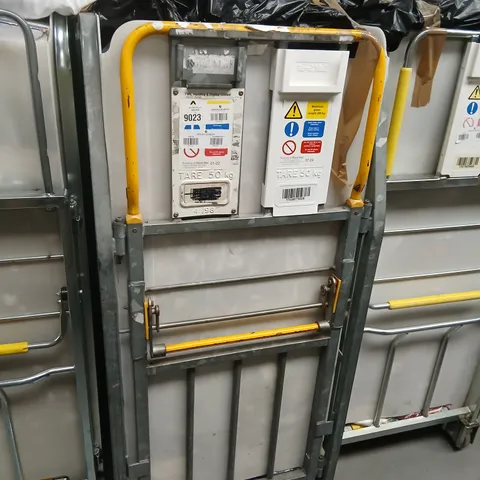 LARGE CAGE OF ASSORTED UNPROCESSED RAW RETURN DESIGNER CLOTHING