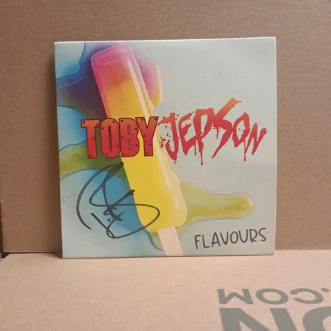 TOBY JEPSON SIGNED FLAVOURS CD