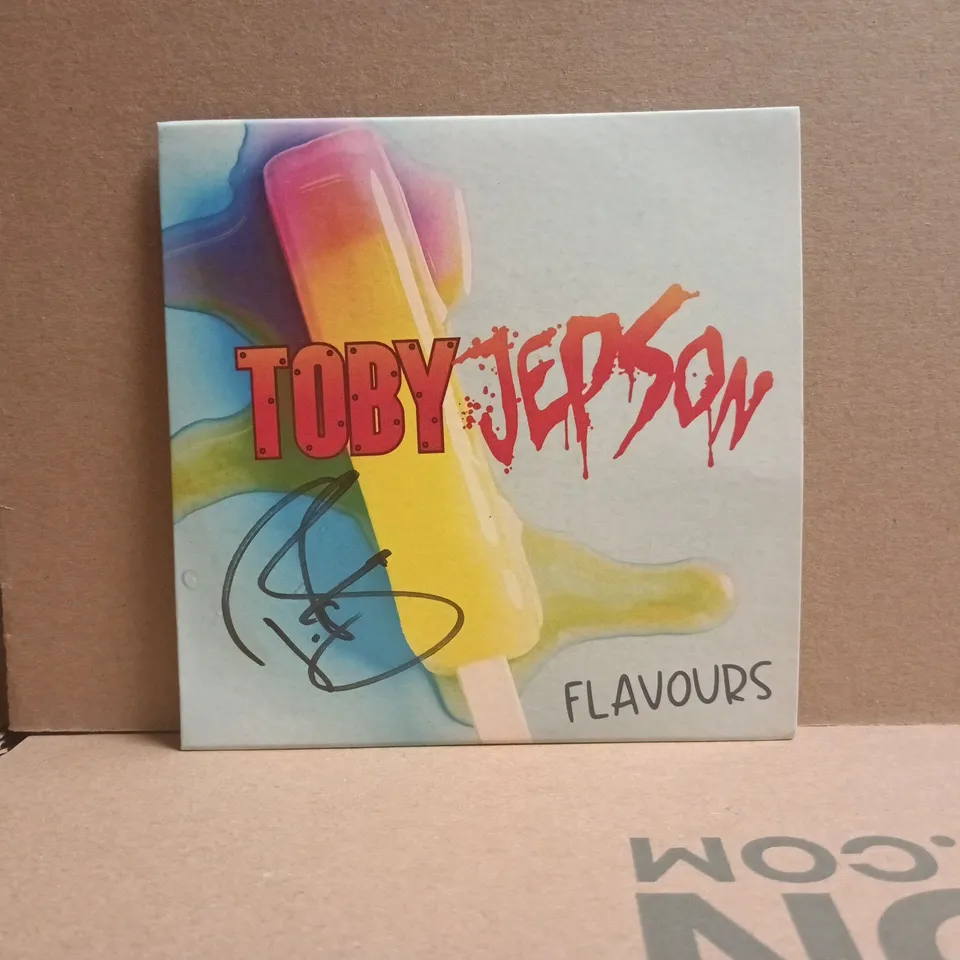 TOBY JEPSON SIGNED FLAVOURS CD
