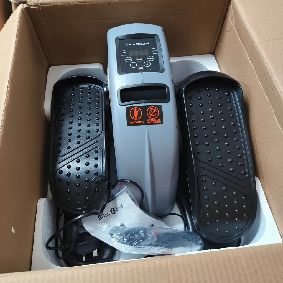 BLISS AND BEYOND ELECTRONIC STEPPER FITNESS DEVICE