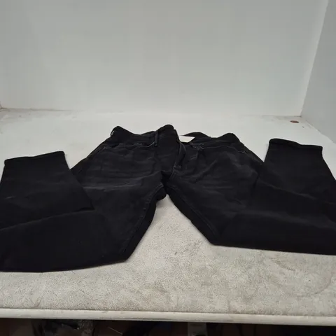 ZARA BLACK DENIM JEANS – MEN'S, UK 32 (EU 42)
