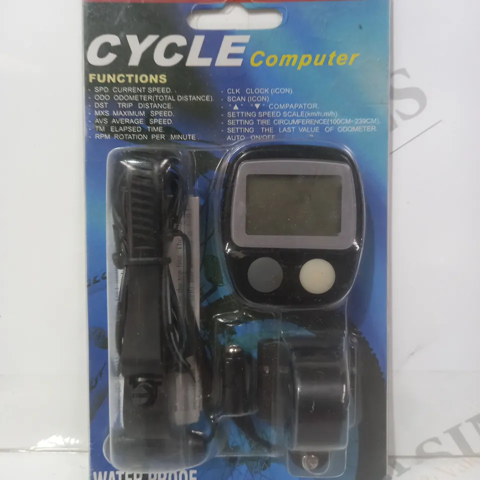 UNBRANDED WATERPROOF CYCLE COMPUTER