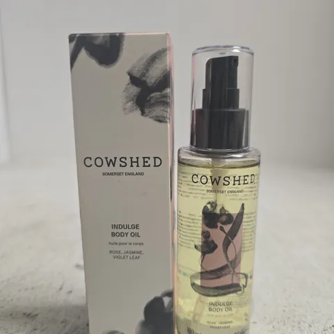 COWSHED INDULGE BODY OIL β 100ML, BOXED