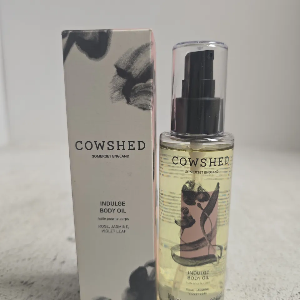 COWSHED INDULGE BODY OIL – 100ML, BOXED