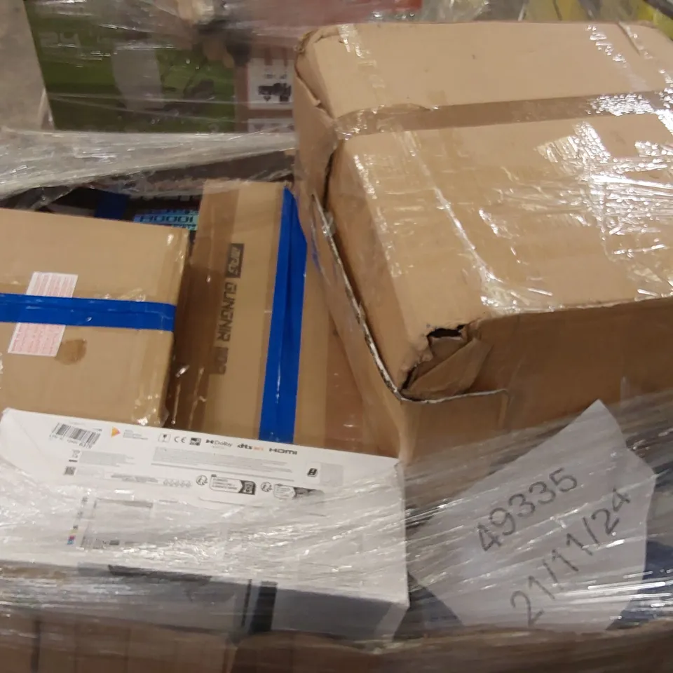 PALLET OF APPROXIMATELY 83 UNPROCESSED HIGH VALUE RAW RETURN ELECTRICAL GOODS TO INCLUDE;