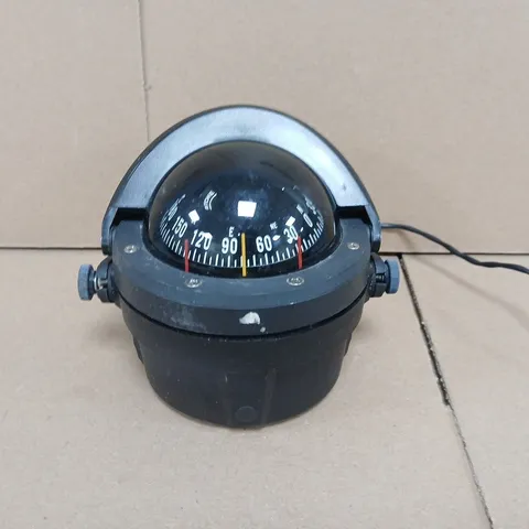 VINTAGE NAVIGATION GAUGE WITH DOME HOUSING