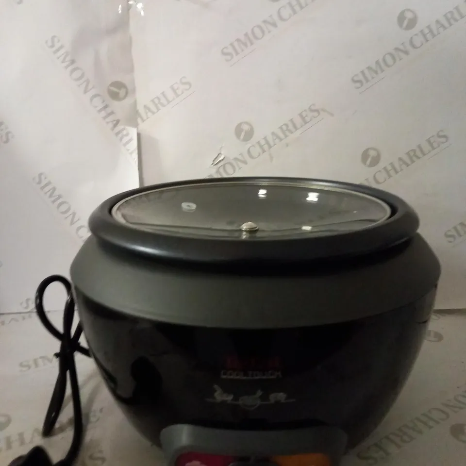 TEFAL COOL TOUCH RICE COOKER, 700 W, 1.8 LITRE, BLACK