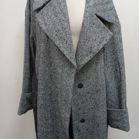 RIVER ISLAND LONDON LONG BLAZER COAT -UK SIZE 16