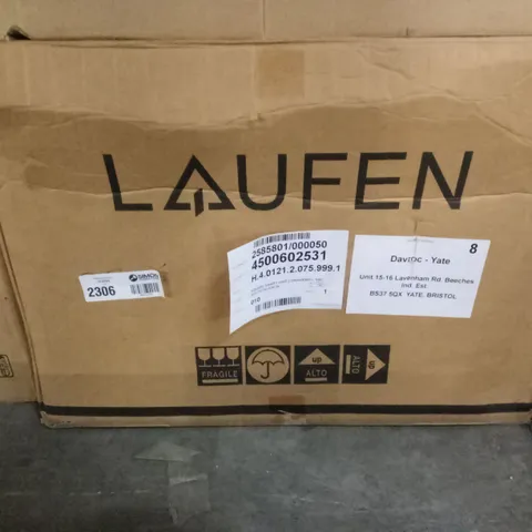 BOXED LAUFEN SQUARE VANITY UNIT 2 DRAWER L650 - MULTICOLOUR