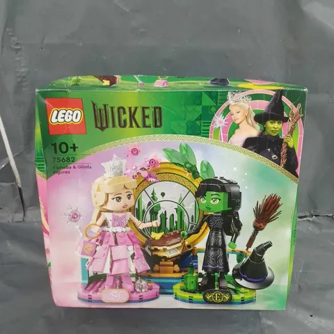 BOXED LEGO WICKED ELPHABA & GLINDA FIGURES MOVIE SET 75682